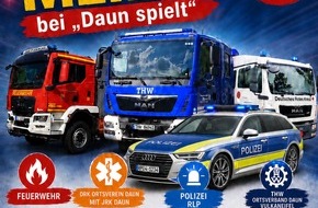 Polizeidirektion Wittlich: POL-PDWIL: Gro&szlig;es B&auml;llerennen mit Blaulichtmeile in Daun