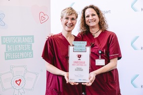 Baden-Württembergs beliebteste Pflegeprofis arbeiten im Klinikum Stuttgart