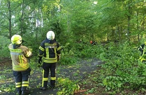 Freiwillige Feuerwehr Bedburg-Hau: FW-KLE: Stürmisches Pfingstwochenende: Einsätze für die Freiwillige Feuerwehr Bedburg-Hau