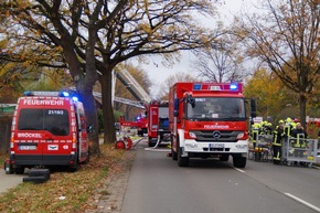 FW Flotwedel: Großeinsatz fordert Feuerwehren in Eicklingen