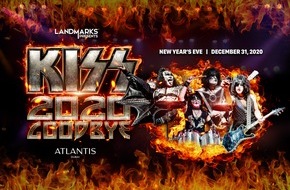 Atlantis, The Palm: Atlantis, The Palm begrüßt das neue Jahr mit der Band KISS