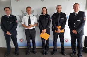 Polizeiinspektion Celle: POL-CE: Belobigung für Lebensretter