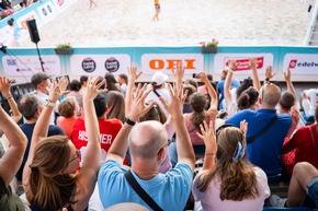 Hochklassiger Beachvolleyball-Sport begeistert beim Tourauftakt in Kloten