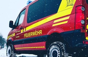 Feuerwehr Detmold: FW-DT: Wintereinbruch "Tristan" - Feuerwehr Detmold im Dauereinsatz