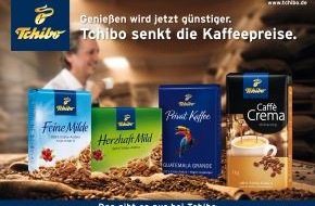 Tchibo GmbH: Tchibo senkt die Kaffeepreise (BILD)