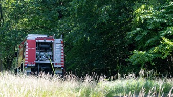 Freiwillige Feuerwehr Menden: FW Menden: Feuerwehr erneut am Salzweg im Einsatz