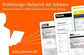 Jobware GmbH: Stellenmarkt-Relaunch mit Jobware / Karrierenetzwerk von W&V Job-Network mit mehr Features