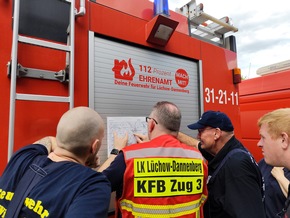 FW Lüchow-Dannenberg: 3. Zug der Kreisfeuerwehrbereitschaft übt Waldbrandszenario im Raum Müggenburg/Grabow +++ rund 30 Einsatzkräfte im Einsatz +++ zum ersten Mal Krad-Melder beteiligt