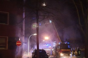 Feuerwehr Dortmund: FW-DO: 15.03.2020 - KELLERBRÄNDE IN LÜTGENDORTMUND Zwei Einsatzstellen gleichzeitig in einem Wohnkomplex