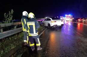 Feuerwehr Schwelm: FW-EN: Verkehrsunfall auf der BAB43