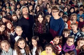 SAT.1: "Diese jungen Stimmen verzaubern Deutschland": Lena Meyer-Landrut, Tim Bendzko und Henning Wehland suchen "The Voice Kids" - ab Freitag in SAT.1 (BILD)