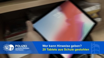 Polizeipräsidium Oberhausen: POL-OB: Hinweise auf jugendliche Einbrecherbande in Oberhausen