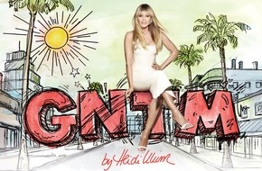 ProSieben: Ikonisch. Illustriert. Unverwechselbar. Heidi Klum und #GNTM werden zum Start der 21. Staffel von "Germany's Next Topmodel - by Heidi Klum" von Starfotograf Rankin in Szene gesetzt