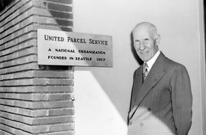 UPS United Parcel Service: UPS Gründer James E. Casey in die Logistics Hall of Fame aufgenommen