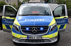 Polizei Bielefeld: POL-BI: Mercedes Vito - Ein neuer Streifenwagen bei der Bielefelder Polizei