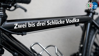 Polizeipr&auml;sidium Oberhausen: POL-OB: Schon nachts gestoppt - morgens wieder aufgefallen: 45-J&auml;hriger erneut unter Alkoholeinfluss auf dem Fahrrad unterwegs