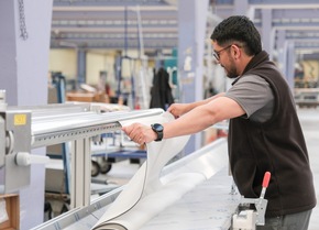 Nota de Prensa Griesser: Inversión en un futuro de protección solar sostenible - Griesser amplía su planta de suiza