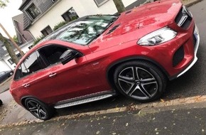 Kreispolizeibehörde Rhein-Kreis Neuss: POL-NE: Unbekannte stehlen Mercedes GLE - Polizei fahndet