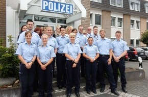 Kreispolizeibehörde Olpe: POL-OE: Polizistinnen und Polizisten verstärken die Kreispolizeibehörde Olpe