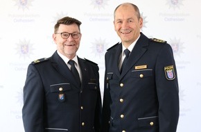 Polizeipräsidium Osthessen: POL-OH: Theo Wiegand ist neuer Abteilungsleiter Einsatz beim Polizeipräsidium Osthessen