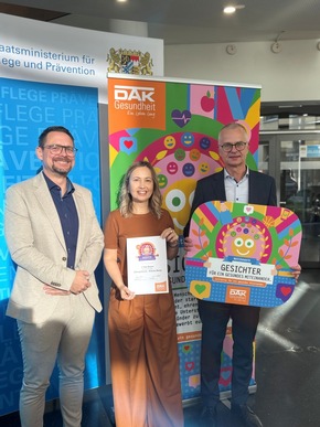 „Schule für krebskranke Kinder“ gewinnt Wettbewerb für ein gesundes Miteinander in Bayern