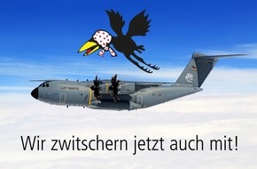 PIZ Luftwaffe: Luftwaffe jetzt auch am Twitter-Horizont