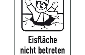 Wasserschutzpolizeiinspektion Oldenburg: WSPI-OLD: Eindringliche Warnung vor dem Betreten der Eisflächen -ES BESTEHT LEBENSGEFAHR-