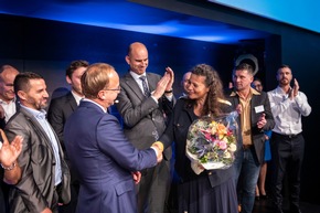 Medieninformation: KLM feierte in Zürich - grosse Party zum 100. Geburtstag