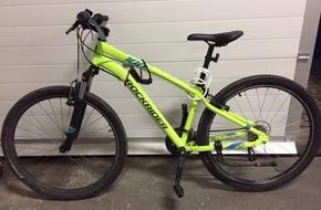 Kreispolizeibehörde Rhein-Kreis Neuss: POL-NE: Fahrrad an Haltestelle gefunden - Wem gehört das Mountainbike? (FOTO anbei)