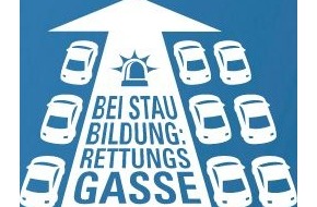 Landesfeuerwehrverband Schleswig-Holstein: FW-LFVSH: Feuerwehr appelliert: "Bei Stau Rettungsgasse bilden"