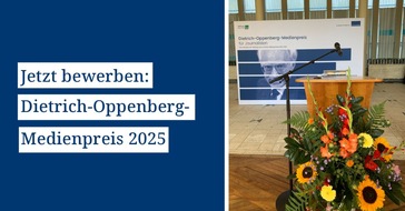 Stiftung Lesen: Pressemeldung: Jetzt mit journalistischen Beiträgen zum Lesen für den Dietrich-Oppenberg-Medienpreis 2025 bewerben