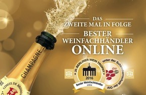 Lidl: Lidl ist zum zweiten Mal in Folge "Bester Weinfachhändler Online" / Berliner Wein Trophy prämiert 175 von Lidl eingereichte Weine