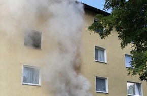 Feuerwehr Minden: FW Minden: Wohnungsbrand im Ortsteil Bärenkämpen