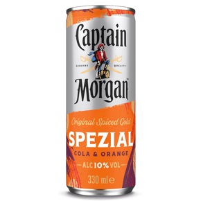 DIAGEO PM: Neu! Captain Morgan Spezial UND Captain Morgan RTD-Range im neuen Design