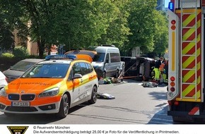 Feuerwehr München: FW-M: Medizinischer Notfall führt zu Verkehrsunfall (Bogenhausen)