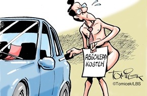 Bundesgeschäftsstelle Landesbausparkassen (LBS): Teures Parken / Grundstückseigentümer durfte PKW bis zur Bezahlung der Kosten zurückbehalten (BILD)