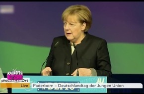 ANDERS! BESONDERS! Die etwas andere Neujahrsansprache der Kanzlerin am 1.1.2017 um 20:15 Uhr auf TELE 5!