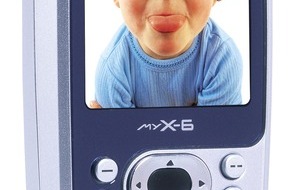 SAGEM Communication Austria Gmbh: SAGEM myX-6: Un téléphone mobile multimédia tri-bande avec caméra numérique intégrée de haute qualité et écran TFT 65'000 couleurs