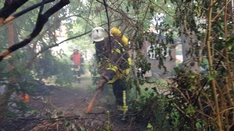 Freiwillige Feuerwehr Werne: FW-WRN: Feuer_1: Brennt Baum