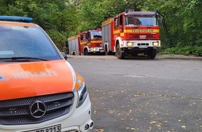 Feuerwehr Hattingen: FW-EN: Zwei Paralleleinsätze am Montagabend