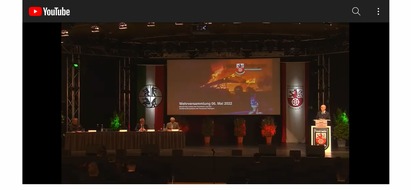 FW Ratingen: Wehrversammlung der Feuerwehr Ratingen einmal anders