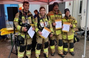 Feuerwehr Konstanz: FW Konstanz: Erfolgreicher Treppenlaufwettkampf in Oberhof