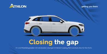 Rheinschurken GmbH: Düsseldorfer Kreativagentur Rheinschurken räumt ab: Gleich zwei Mal den German Brand Award für Athlon Closing the gap