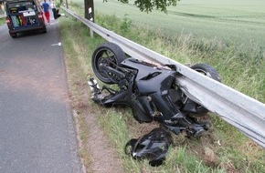 Polizeiinspektion Hildesheim: POL-HI: Tödlicher Kradunfall