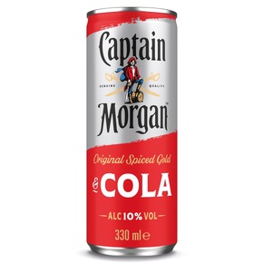DIAGEO PM: Neu! Captain Morgan Spezial UND Captain Morgan RTD-Range im neuen Design
