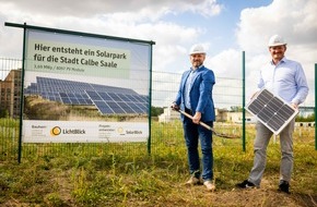 LichtBlick SE: Spatenstich in Calbe erfolgt: LichtBlick baut ersten eigenen Solarpark