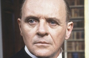 TELE 5: Anthony Hopkins im TELE 5-Interview:  "Schauspieler sind die schlimmsten Langweiler"  TELE 5 zeigt:  So., 16. Mai, 20.15 Uhr 'Was vom Tage übrig blieb'  (Oscar-Nominierung für Anthony Hopkins)
