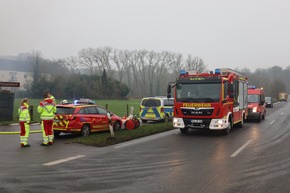 FW-KLE: Gebäudebrand an landwirtschaftlichem Betrieb