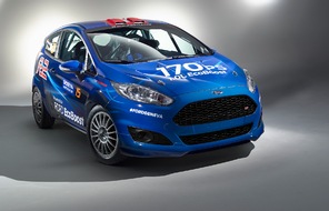 Ford-Werke GmbH: Wegweisendes Rallye-Fahrzeug: Ford präsentiert in Genf den neuen Fiesta R2 mit 1,0-Liter-EcoBoost-Dreizylinder