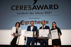 CeresAward 2021: Markus Zott aus Ustersbach in Bayern hat beste Geschäftsidee